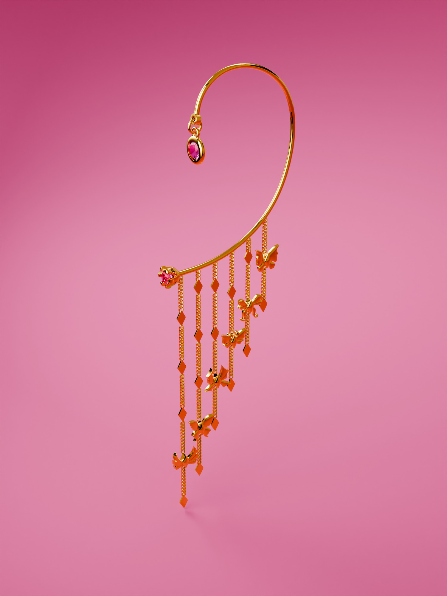 Серьги-каффы Winx Club X Gadget4entertainment All Winx, правый, позолоченное серебро
Серьги-каффы Winx Club X Gadget4entertainment All Winx, правый, позолоченное серебро