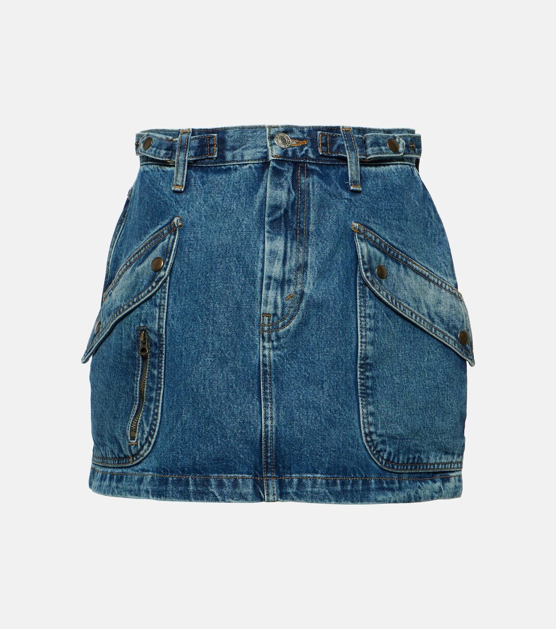 Джинсовая мини-юбка racer Re/Done, синий
Джинсовая мини-юбка racer Re/Done, синий