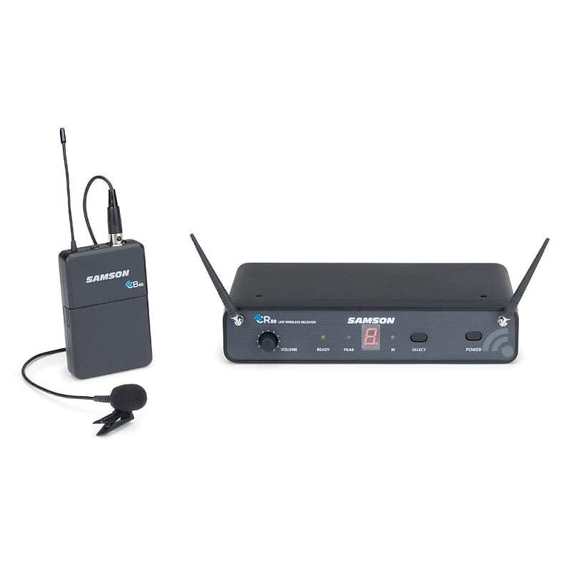 Беспроводная петличная микрофонная система Samson Concert 88 16-Channel True-Diversity UHF Wireless Lavalier Mic Presentation System - C Band (542-566 MHz) 
Беспроводная петличная микрофонная система Samson Concert 88 16-Channel True-Diversity UHF Wireless Lavalier Mic Presentation System - C Band (542-566 MHz)