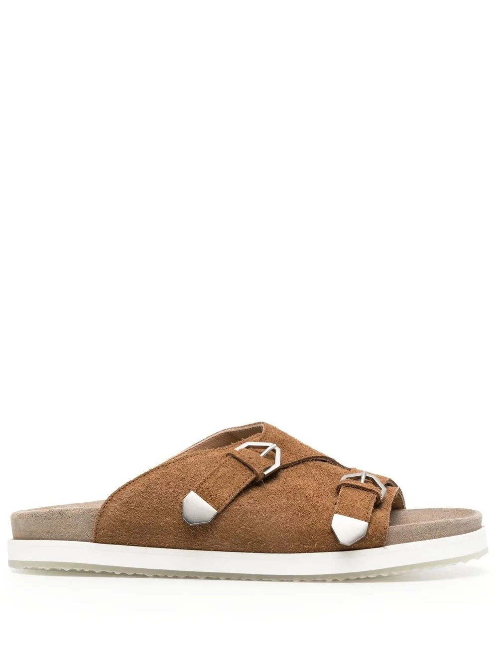 Шлепанцы с открытым носком Paura, коричневый
Шлепанцы с открытым носком Paura, коричневый