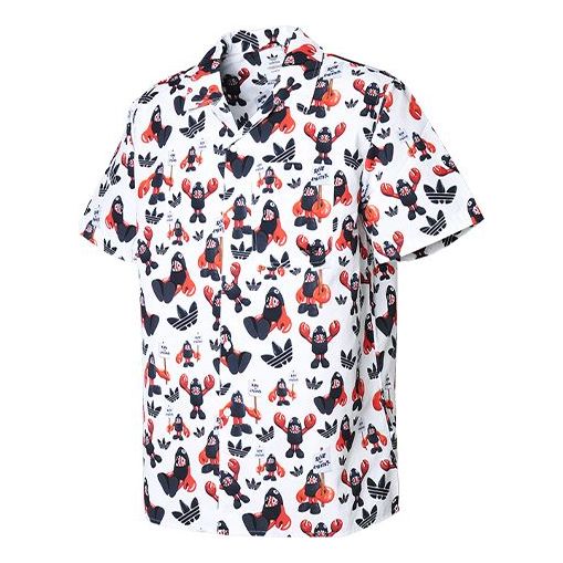 Рубашка originals dragon printing casual sports short sleeve shirt white Adidas, белый
Рубашка originals dragon printing casual sports short sleeve shirt white Adidas, белый