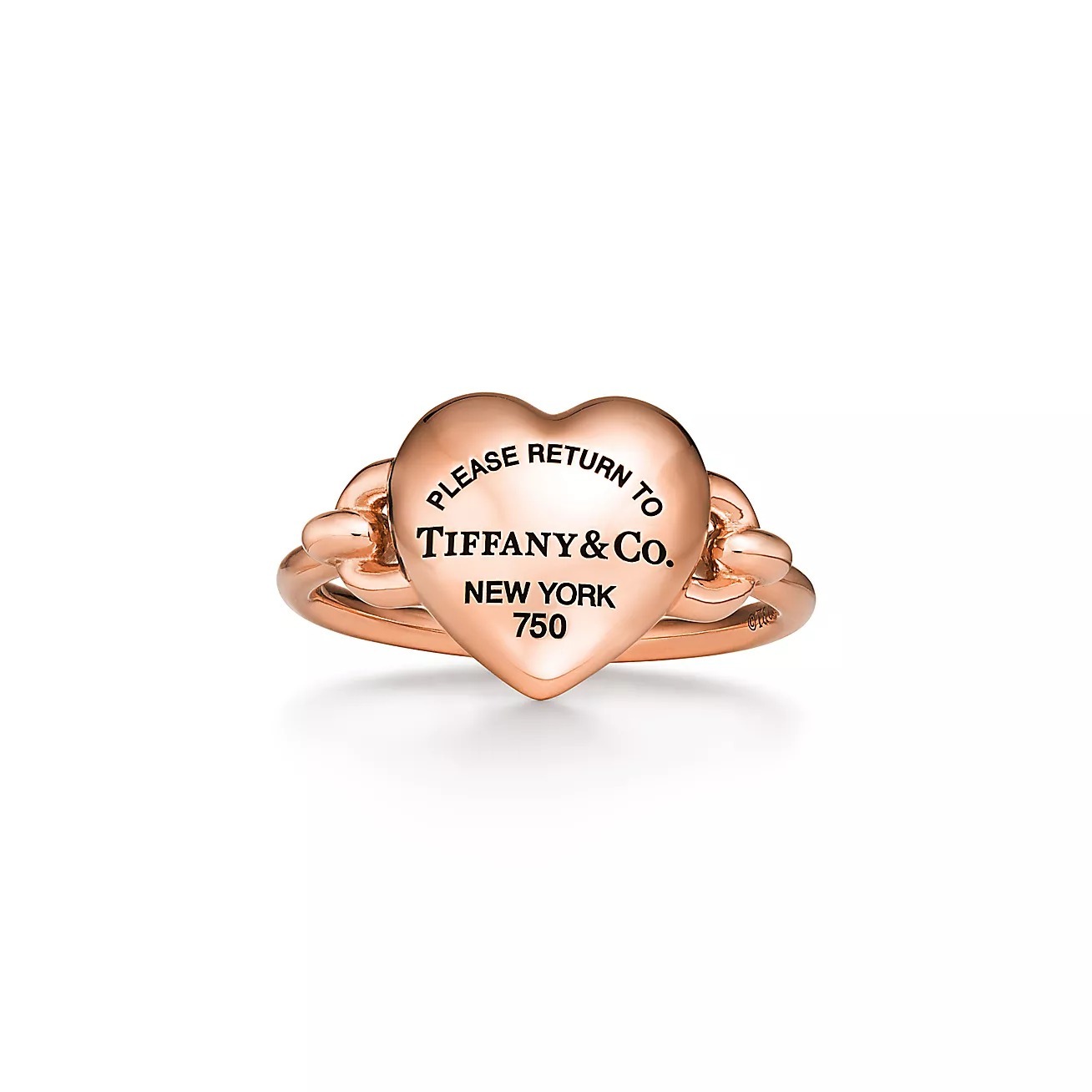Кольцо Tiffany & Co. Return to Tiffany Full Heart, розовое золото
Кольцо Tiffany & Co. Return to Tiffany Full Heart, розовое золото