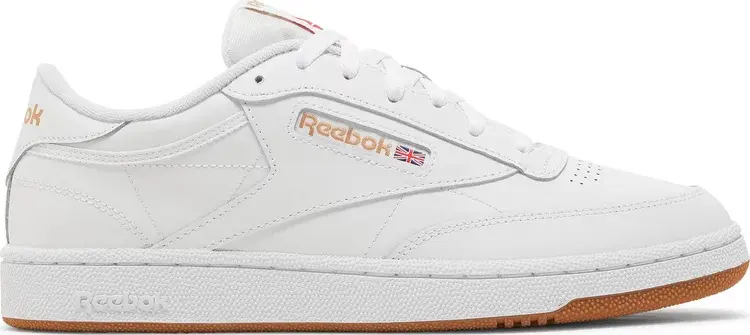 Кроссовки club c 85 'white true beige' Reebok, белый
Кроссовки club c 85 'white true beige' Reebok, белый