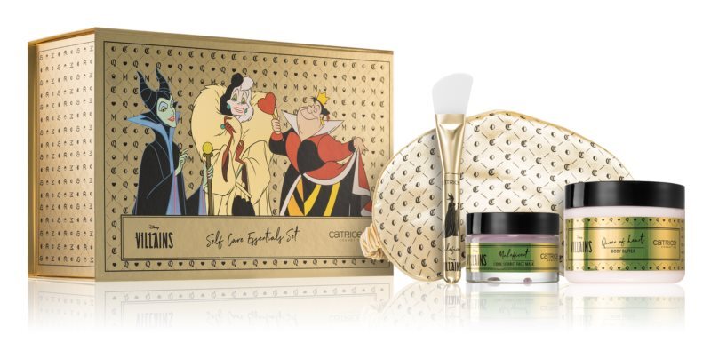 Подарочный набор (для лица и тела) Catrice Disney Villains Self Care Essentials Set
Подарочный набор (для лица и тела) Catrice Disney Villains Self Care Essentials Set