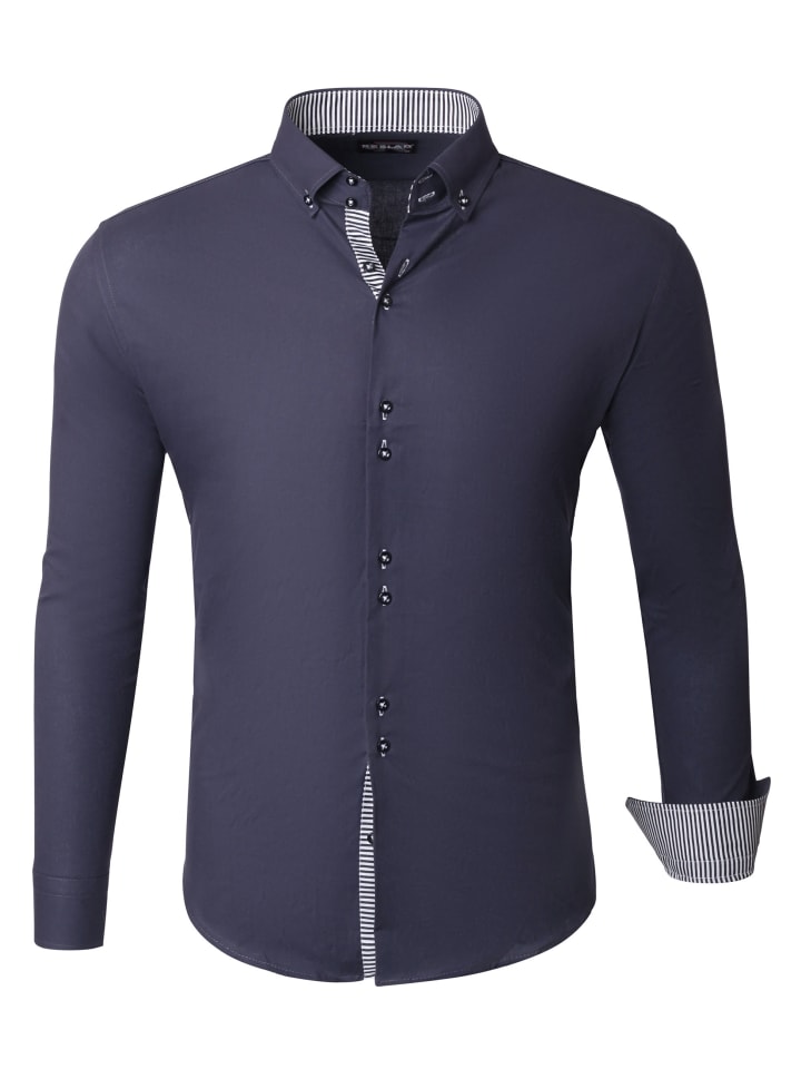 Рубашка RESLAD Hemd Medford, антрацит
Рубашка RESLAD Hemd Medford, антрацит