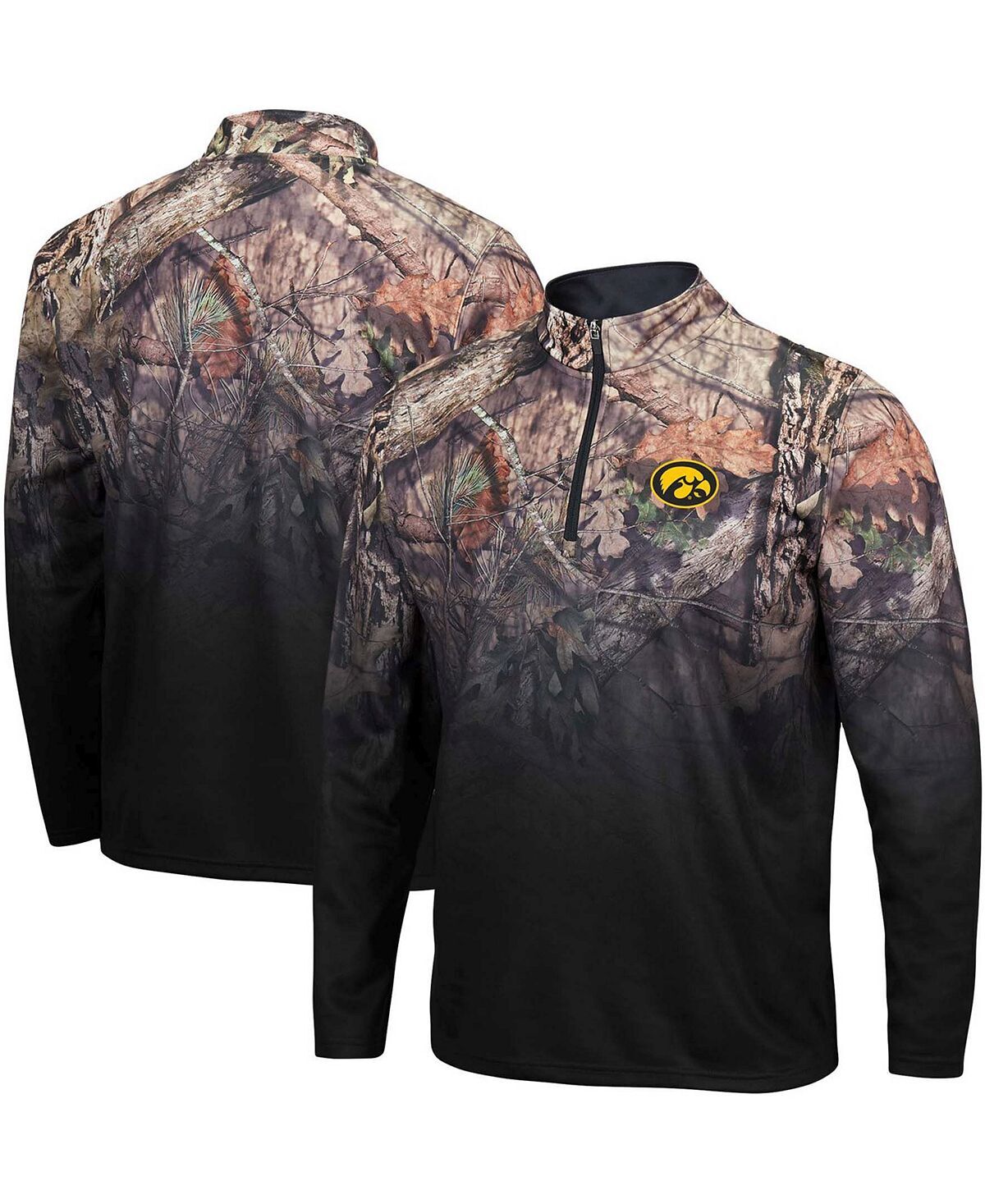 Мужская черная куртка iowa hawkeyes mossy oak fleet ii с молнией на четверть Colosseum, черный
Мужская черная куртка iowa hawkeyes mossy oak fleet ii с молнией на четверть Colosseum, черный