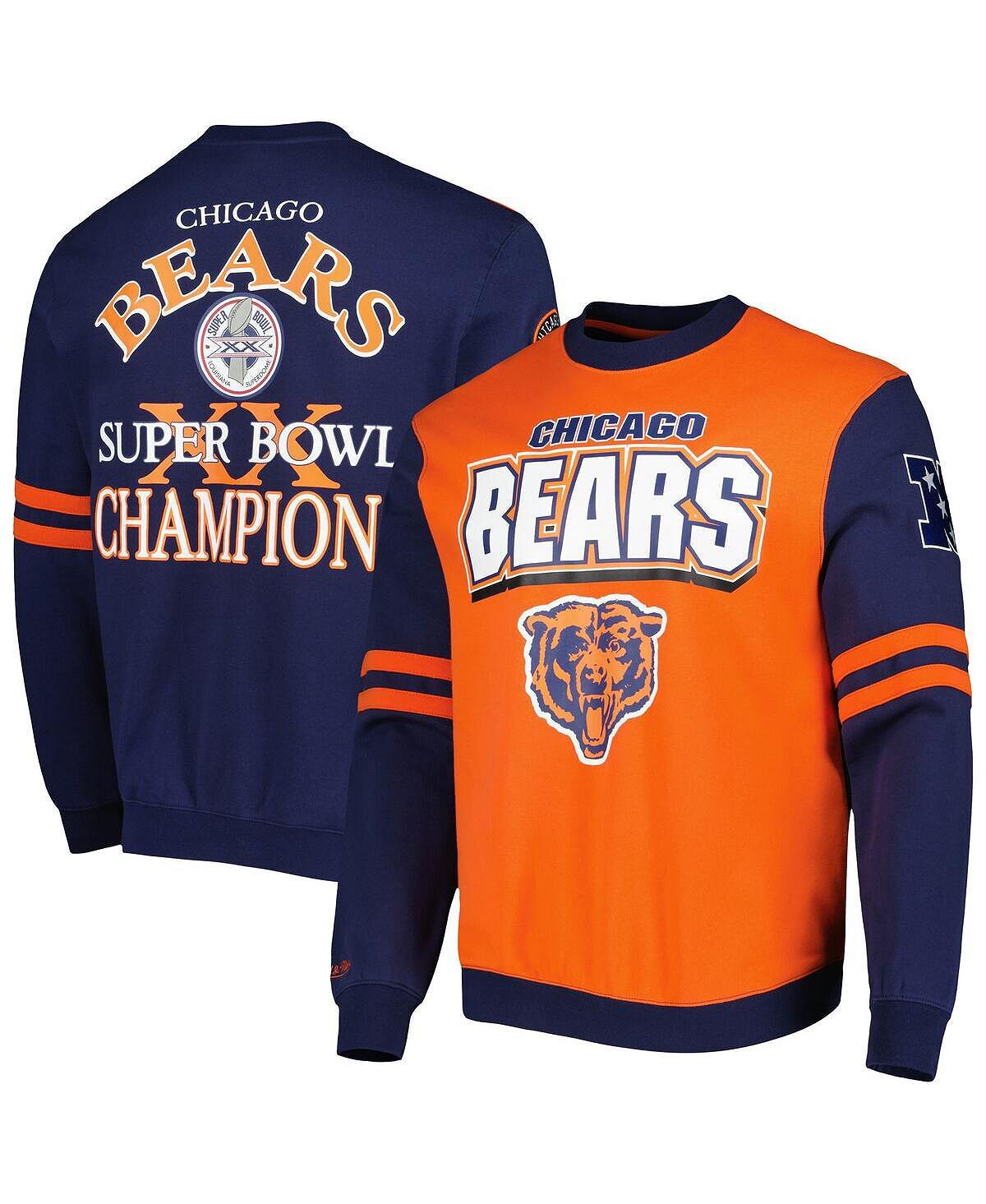 Мужская оранжевая толстовка с пуловером chicago bears all over 2.0 Mitchell & Ness 
Мужская оранжевая толстовка с пуловером chicago bears all over 2.0 Mitchell & Ness