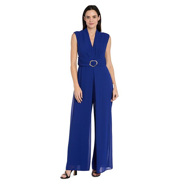 Женский комбинезон с воротником-воронкой и запахом спереди R&M Richards, Royal
Женский комбинезон с воротником-воронкой и запахом спереди R&M Richards, Royal