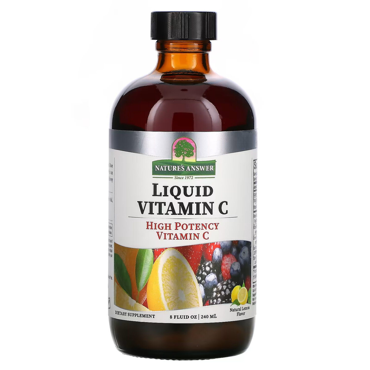 Nature's Answer, жидкий витамин C, натуральный вкус лимона, 240 мл (8 жидк. унций)
Nature's Answer, жидкий витамин C, натуральный вкус лимона, 240 мл (8 жидк. унций)