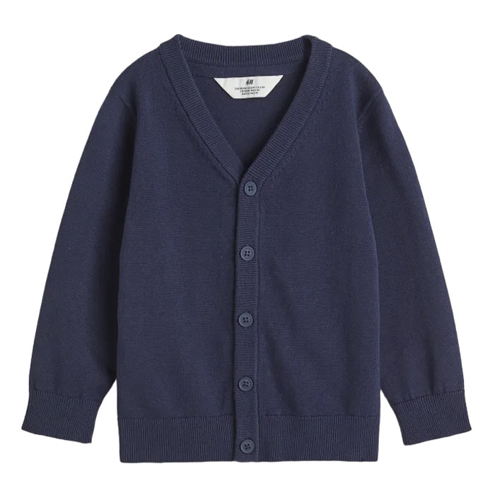 Кардиган H&M Fine-knit Cotton, темно-синий
Кардиган H&M Fine-knit Cotton, темно-синий