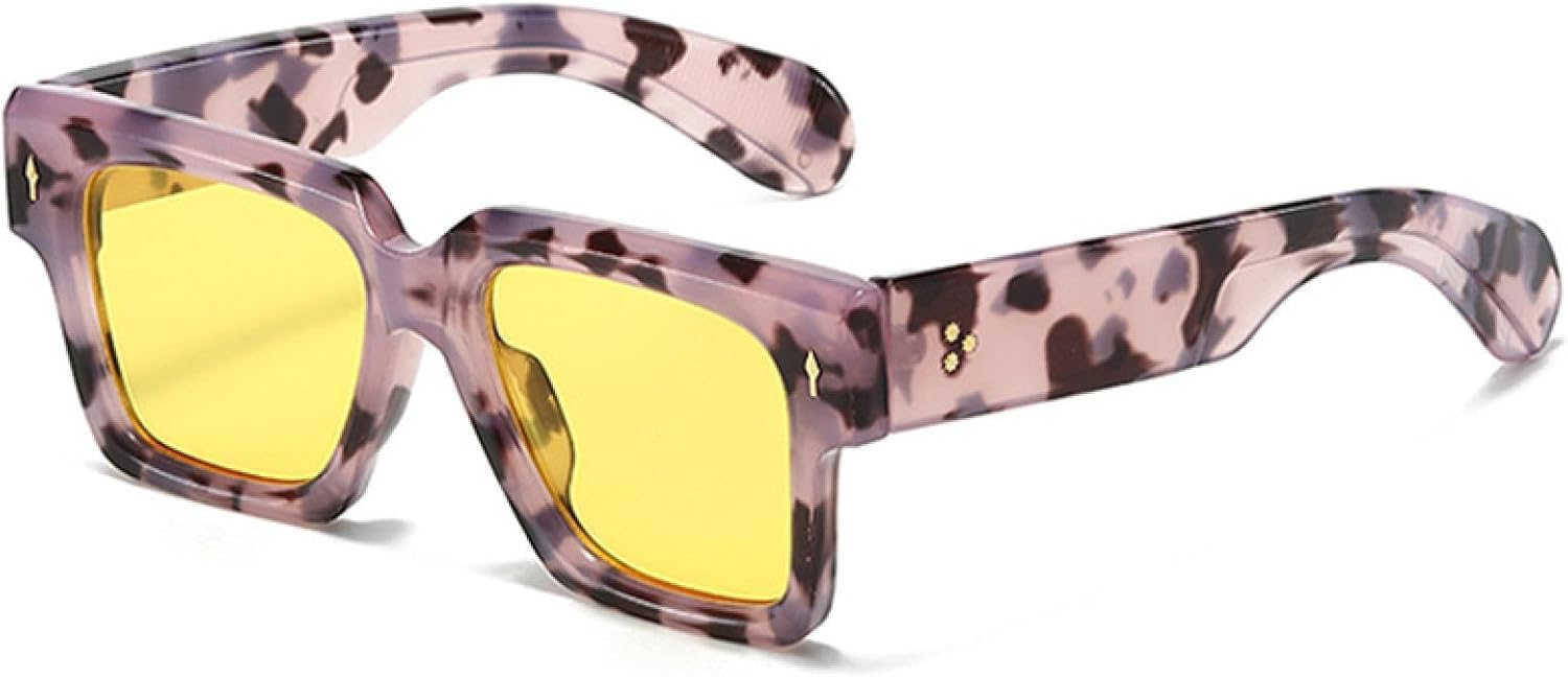 Большие женские солнцезащитные очки класса люкс с декоративными заклепками, солнцезащитные очки UV400 для мужчин, желто-синие солнцезащитные очки VVTWSSW, Pattern Yellow
Большие женские солнцезащитные очки класса люкс с декоративными заклепками, солнцезащитные очки UV400 для мужчин, желто-синие солнцезащитные очки VVTWSSW, Pattern Yellow