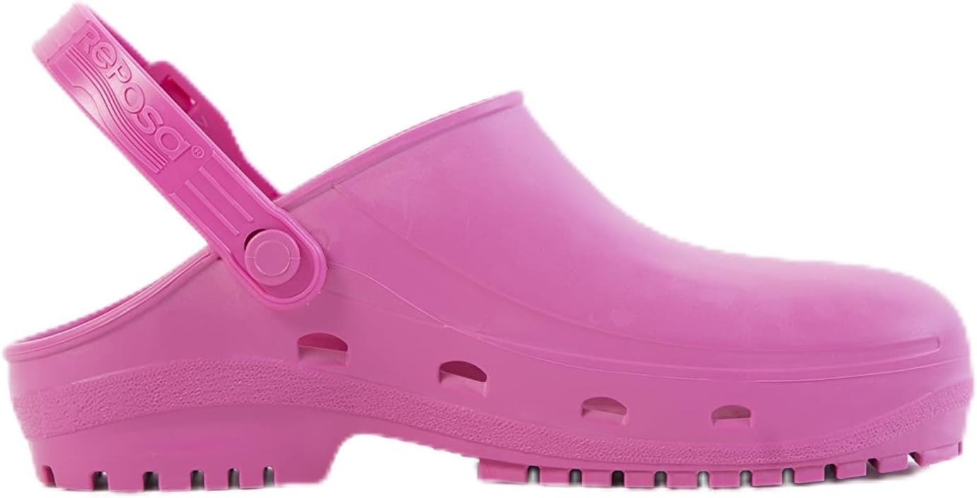 Сабо REPOSA для взрослых, открытая пятка, унисекс, фуксия
Сабо REPOSA для взрослых, открытая пятка, унисекс, фуксия