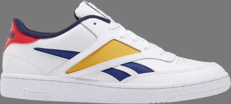Лимитированные кроссовки club c revenge mark 'vector logo - white gold' Reebok, белый
Лимитированные кроссовки club c revenge mark 'vector logo - white gold' Reebok, белый