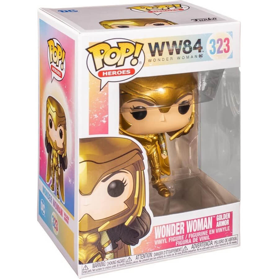 Фигурка Funko Pop! Movies: Wonder Woman 1984 - Wonder Woman Gold Power (Metallic)
Фигурка Funko Pop! Movies: Wonder Woman 1984 - Wonder Woman Gold Power (Metallic)