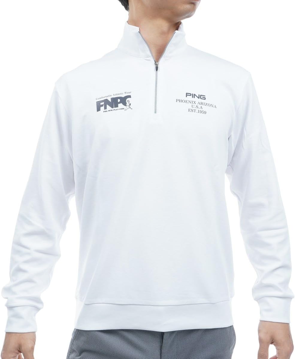 Мужская толстовка с высоким воротником Ping Apparel (эластичная во всех направлениях, приятная на ощупь) 621-6162201, белый
Мужская толстовка с высоким воротником Ping Apparel (эластичная во всех направлениях, приятная на ощупь) 621-6162201, белый