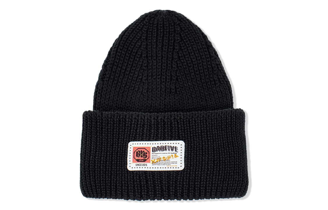 LINING Акриловая вязаная шапка унисекс черная, Black
LINING Акриловая вязаная шапка унисекс черная, Black