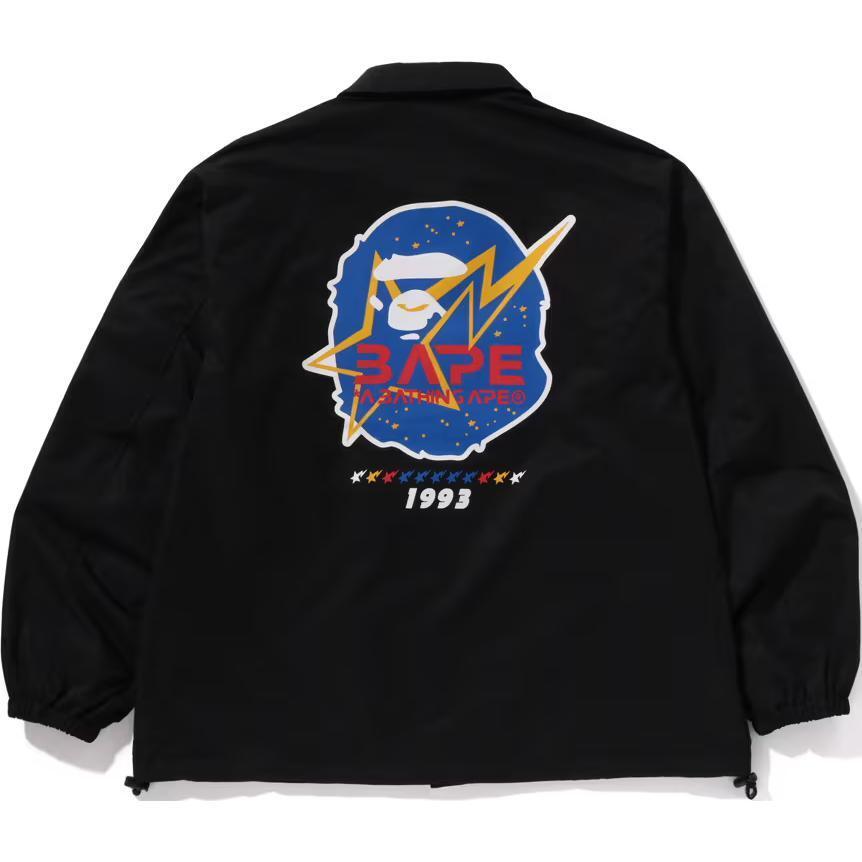 Куртка свободного кроя BAPE Space Ape Coach A Bathing Ape, черный
Куртка свободного кроя BAPE Space Ape Coach A Bathing Ape, черный