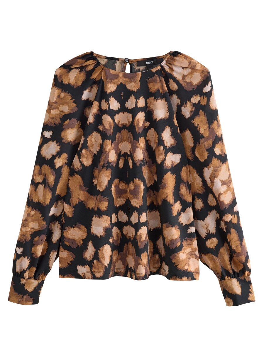 Блуза Next, коричневый/мокко
Блуза Next, коричневый/мокко