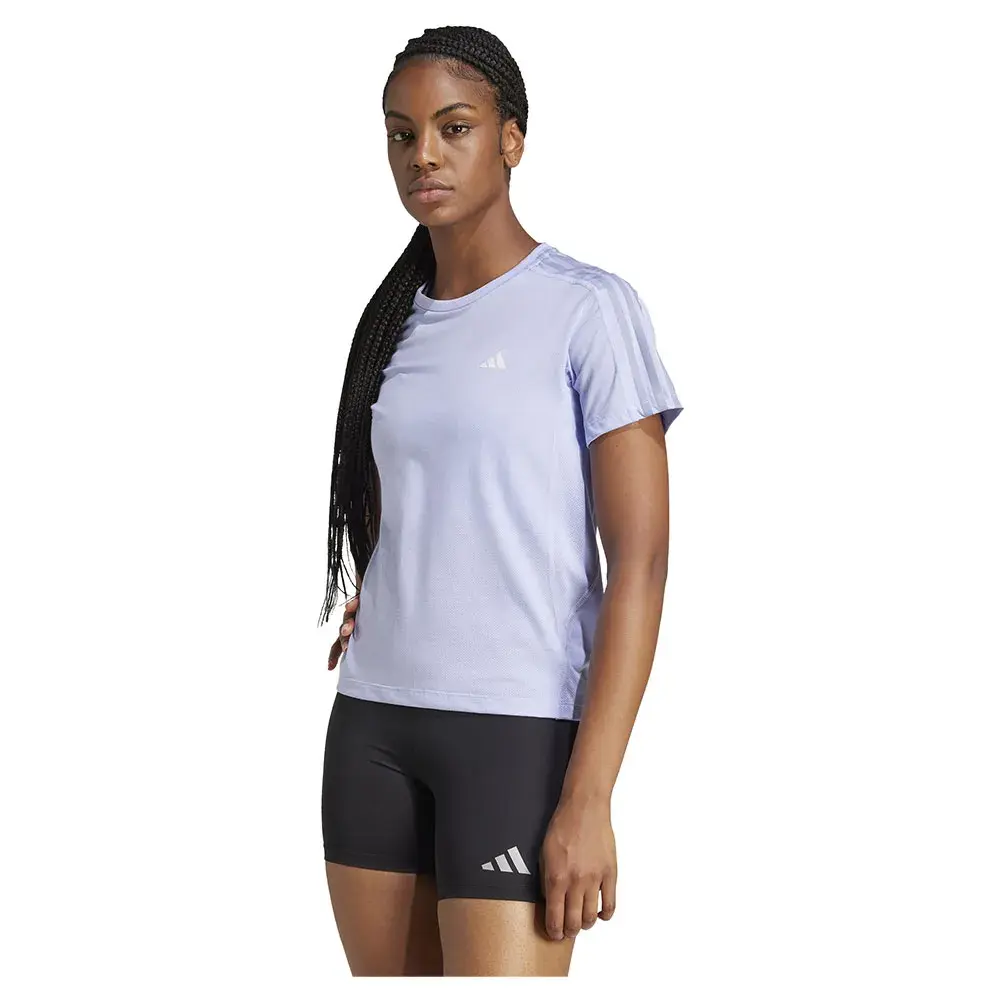 Футболка adidas Own The Run 3 Stripes, фиолетовый
Футболка adidas Own The Run 3 Stripes, фиолетовый