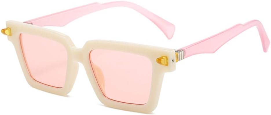 Двухцветные женские солнцезащитные очки в стиле ретро с заклепками, мужские градиентные солнцезащитные очки «кошачий глаз», бежево-розовые, один размер TYUVIVO, Beige Pink Pink
Двухцветные женские солнцезащитные очки в стиле ретро с заклепками, мужские градиентные солнцезащитные очки «кошачий глаз», бежево-розовые, один размер TYUVIVO, Beige Pink Pink