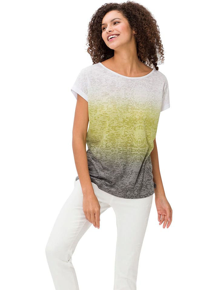 Рубашка цвета хаки/кремового цвета Heine
Рубашка цвета хаки/кремового цвета Heine