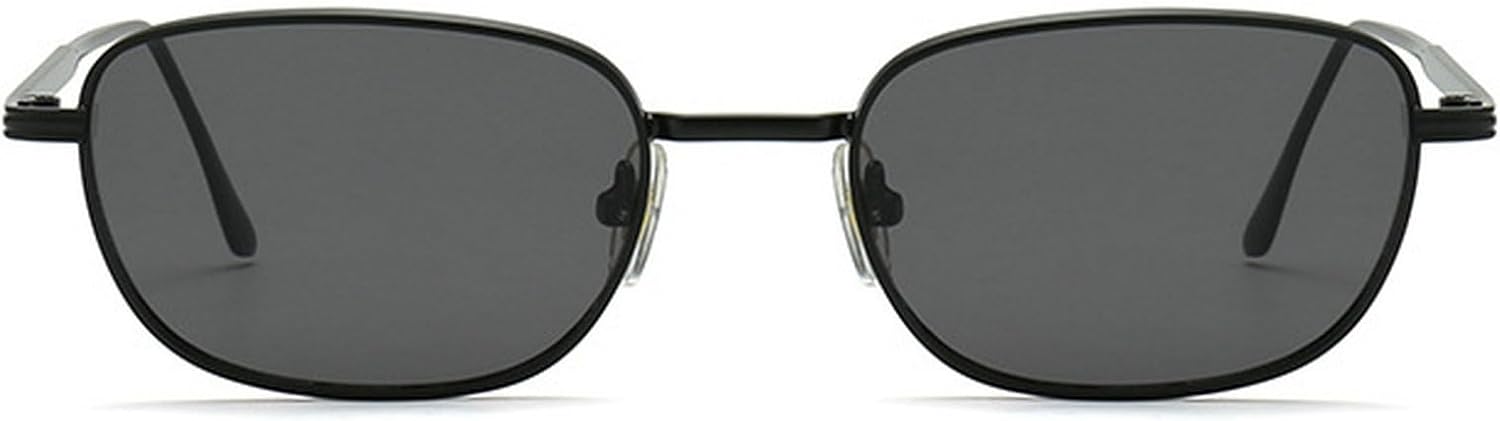 Ретро квадратные солнцезащитные очки для женщин и мужчин в стиле 90-х, модные винтажные очки в металлической оправе, небольшие панк-очки с защитой от УФ-излучения mincl, Black
Ретро квадратные солнцезащитные очки для женщин и мужчин в стиле 90-х, модные винтажные очки в металлической оправе, небольшие панк-очки с защитой от УФ-излучения mincl, Black