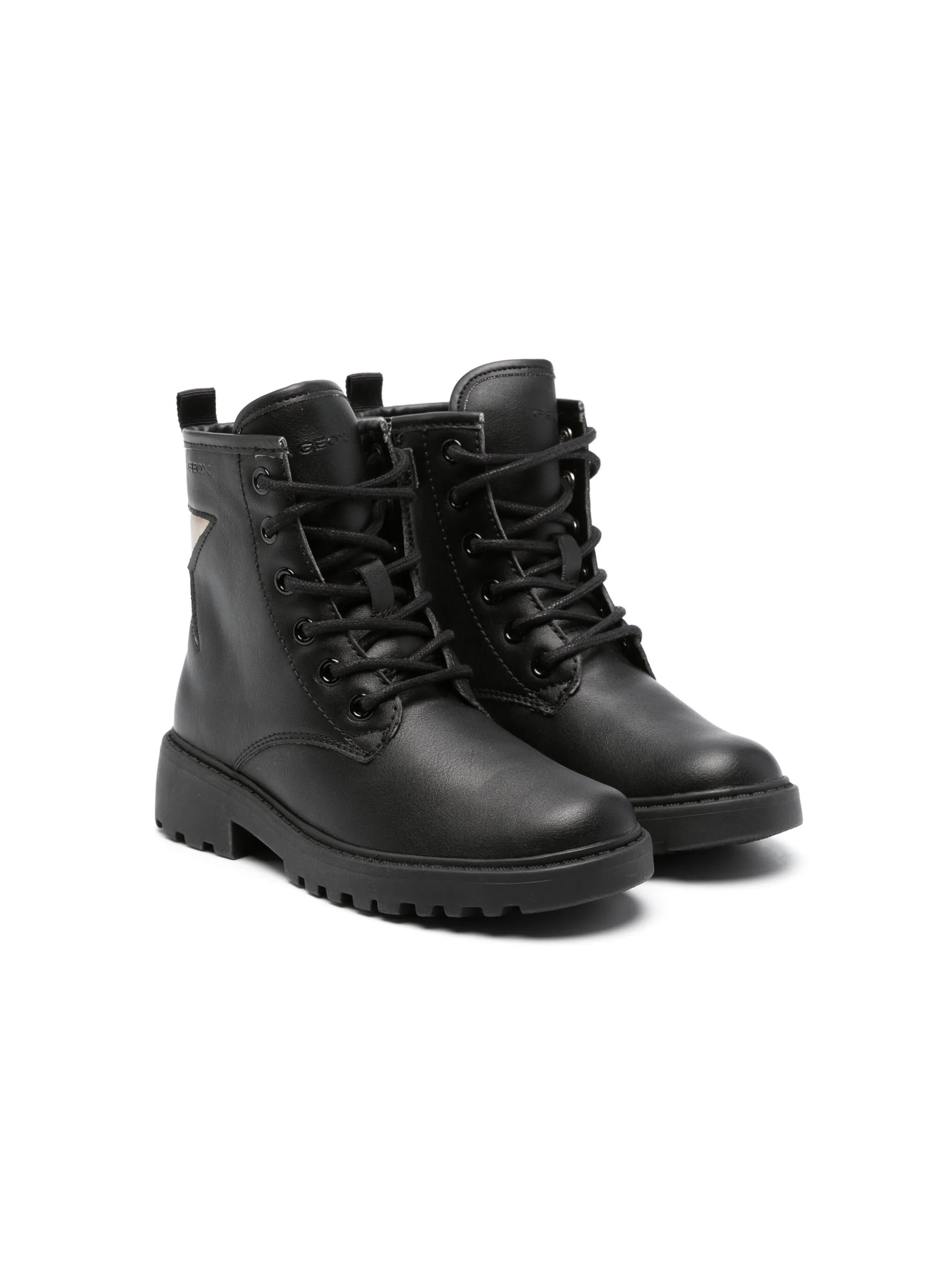 Ботинки Casey на шнуровке Geox Kids, черный
Ботинки Casey на шнуровке Geox Kids, черный
