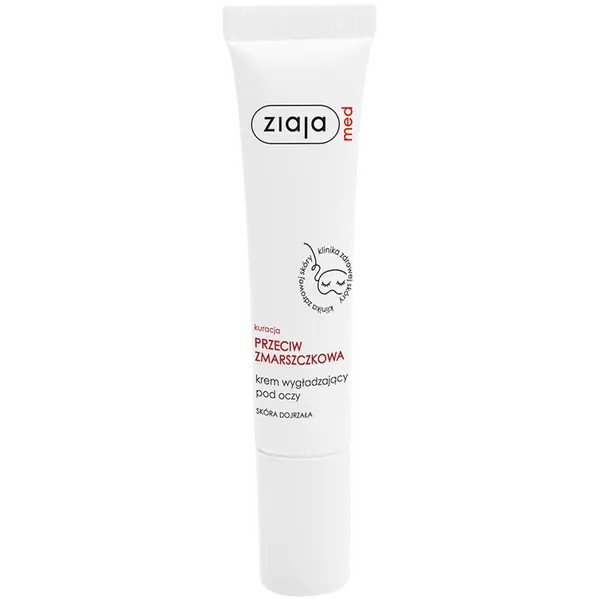Разглаживающий крем для век, 15 мл Ziaja Med Kuracja przeciwzmarszczkowa
Разглаживающий крем для век, 15 мл Ziaja Med Kuracja przeciwzmarszczkowa