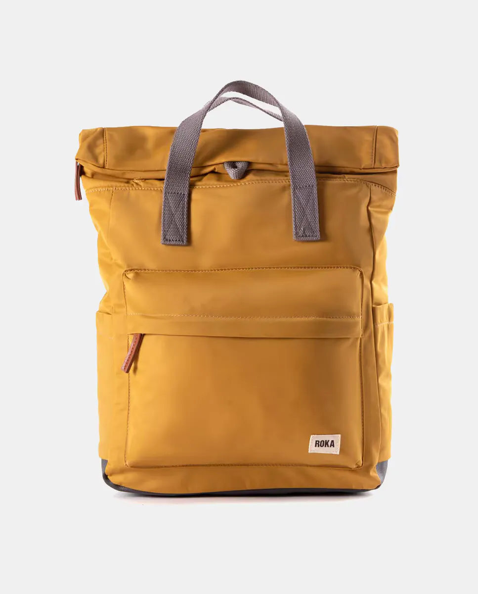 Унисекс-рюкзак Canfield B среднего размера, цвет горчичный, из переработанного нейлона, водоотталкивающий Roka
Унисекс-рюкзак Canfield B среднего размера, цвет горчичный, из переработанного нейлона, водоотталкивающий Roka