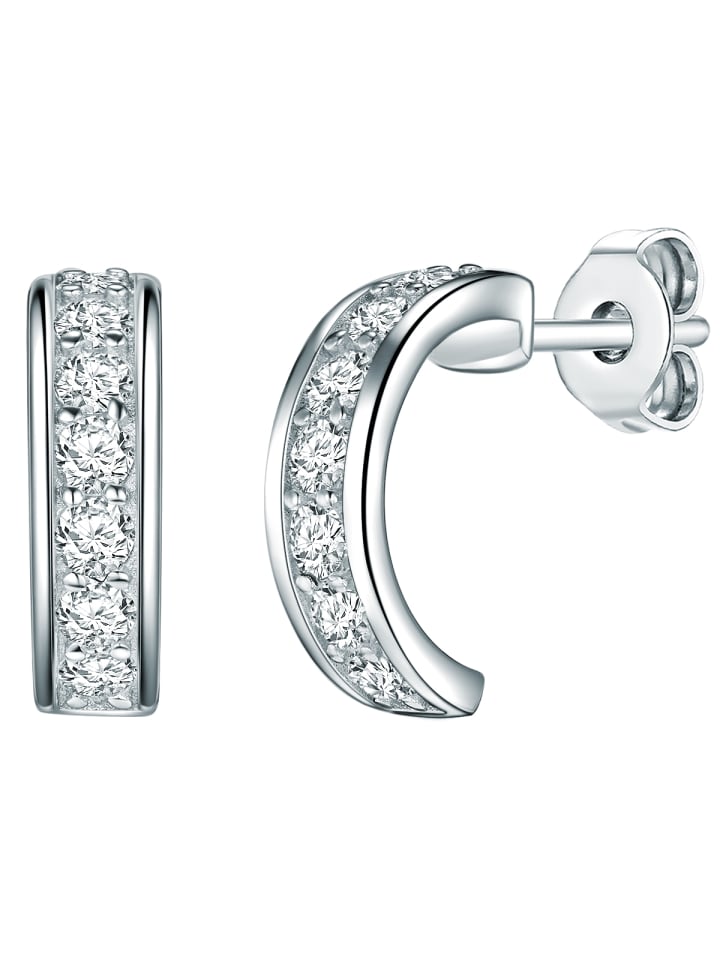 Rafaela Donata Серьги-кольца из стерлингового серебра с цирконами в серебре
Rafaela Donata Серьги-кольца из стерлингового серебра с цирконами в серебре