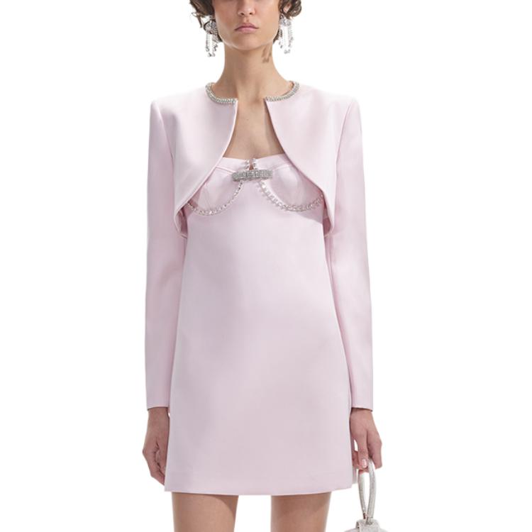 Self-portrait Короткое пальто женское розовое
Self-portrait Короткое пальто женское розовое