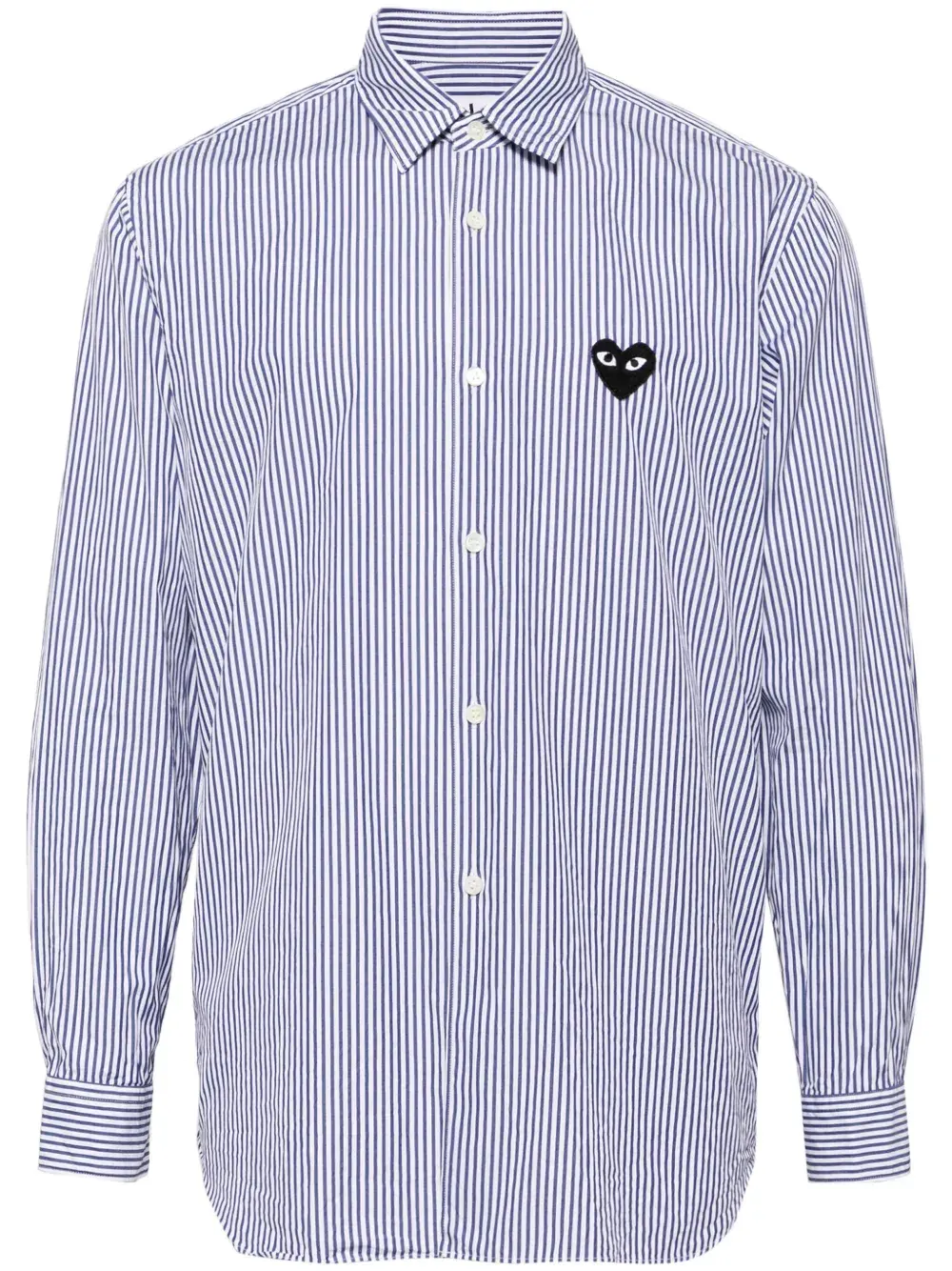 Рубашка с нашивкой-логотипом Comme Des Garçons Play, синий
Рубашка с нашивкой-логотипом Comme Des Garçons Play, синий