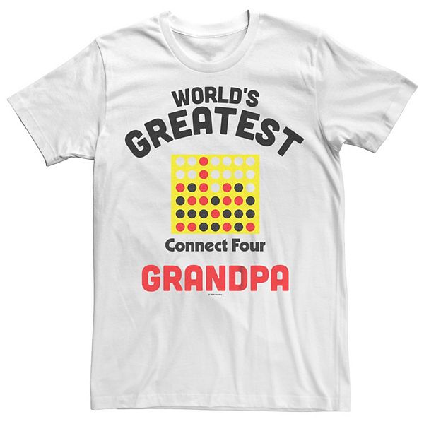 Футболка с принтом Men's connect four world's greatest grandpa Licensed Character
Футболка с принтом Men's connect four world's greatest grandpa Licensed Character
