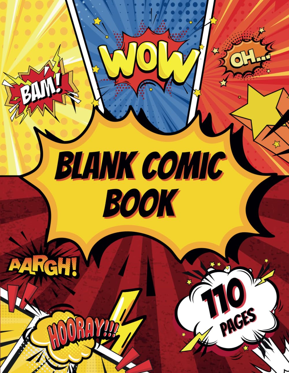 Blank Comic Book: Create Your Own Comics with Versatile Templates (Independently published)
Blank Comic Book: Create Your Own Comics with Versatile Templates (Independently published)