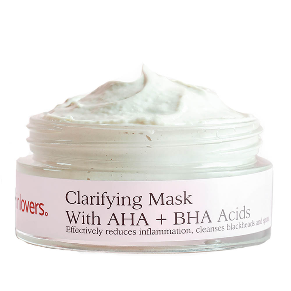 Очищающая маска для лица clarifying mask with aha and bha acids Skinlovers, 50 мл
Очищающая маска для лица clarifying mask with aha and bha acids Skinlovers, 50 мл