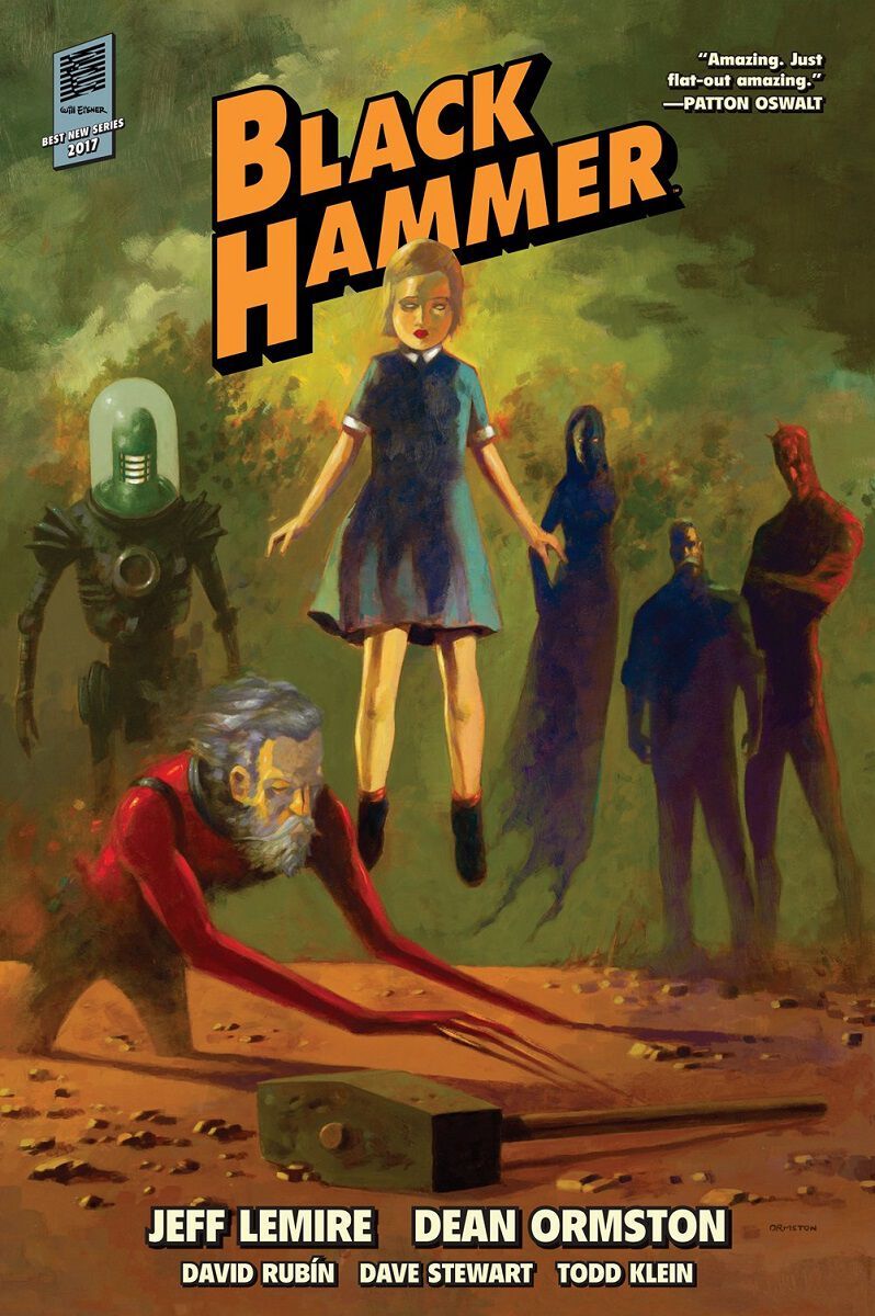 Новелла Black Hammer Graphic Novel Volume 1 Library Edition (Hardcover)
Новелла Black Hammer Graphic Novel Volume 1 Library Edition (Hardcover)