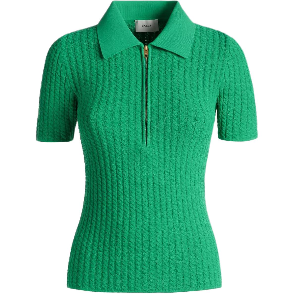 BALLY Поло с молнией из кабельной вязки
BALLY Поло с молнией из кабельной вязки