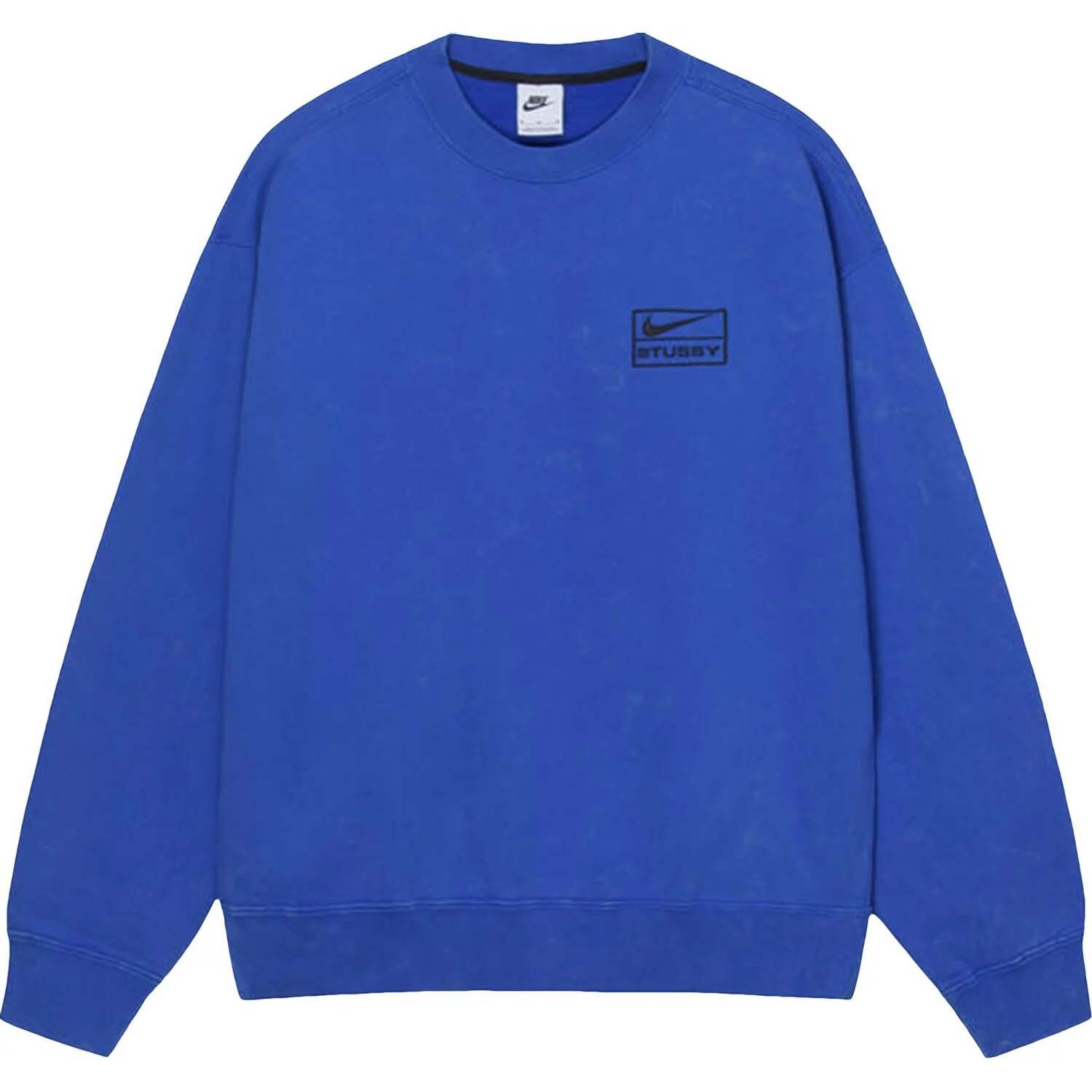Свитшот Stussy x Nike Acid Wash Fleece, синий
Свитшот Stussy x Nike Acid Wash Fleece, синий