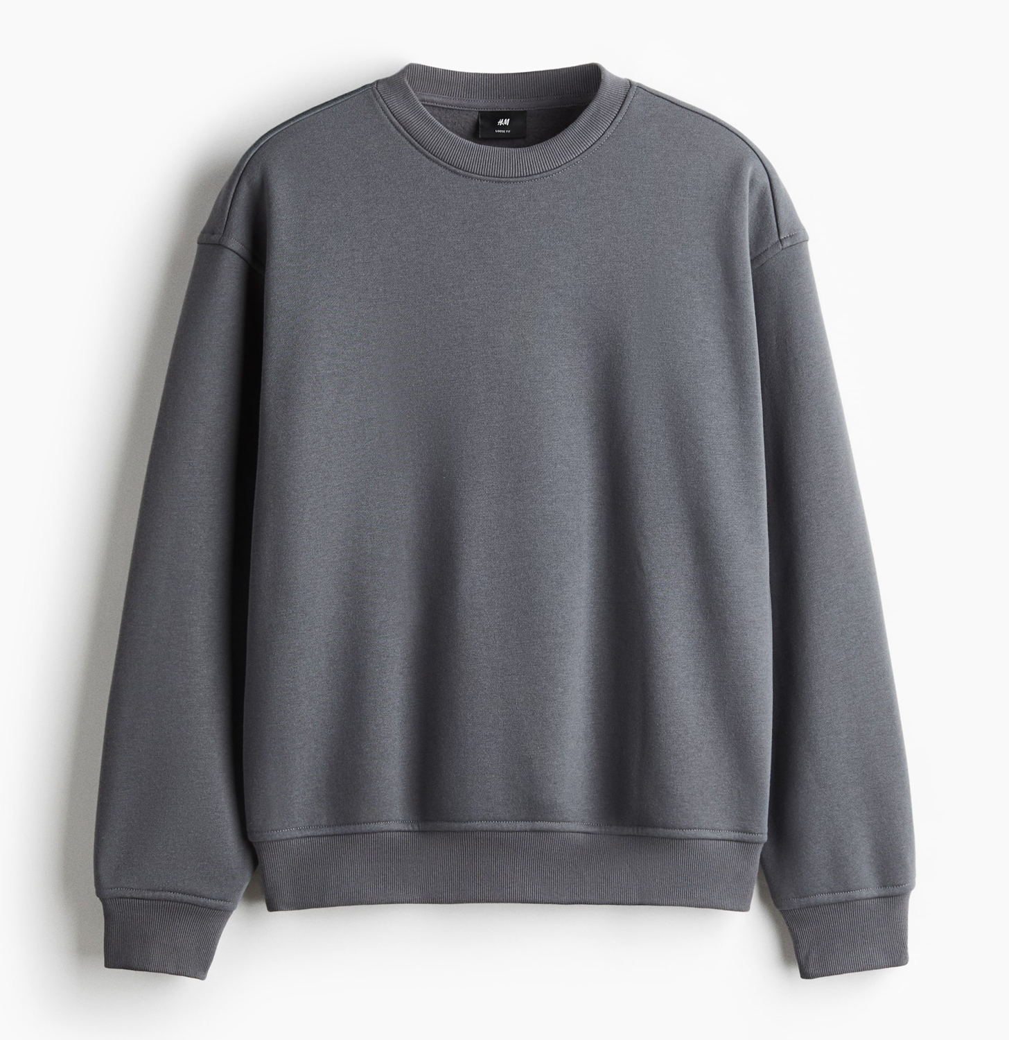 Свитшот H&M Loose-Fit, темно-серый
Свитшот H&M Loose-Fit, темно-серый