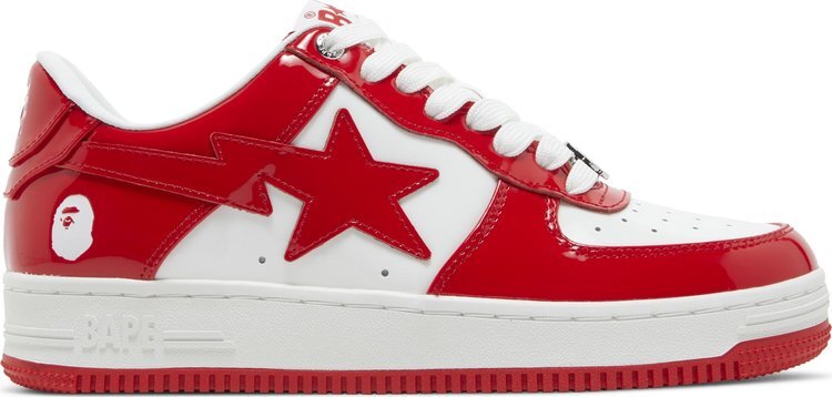 Кроссовки Bapesta #5 Red, красный 
Кроссовки Bapesta #5 Red, красный