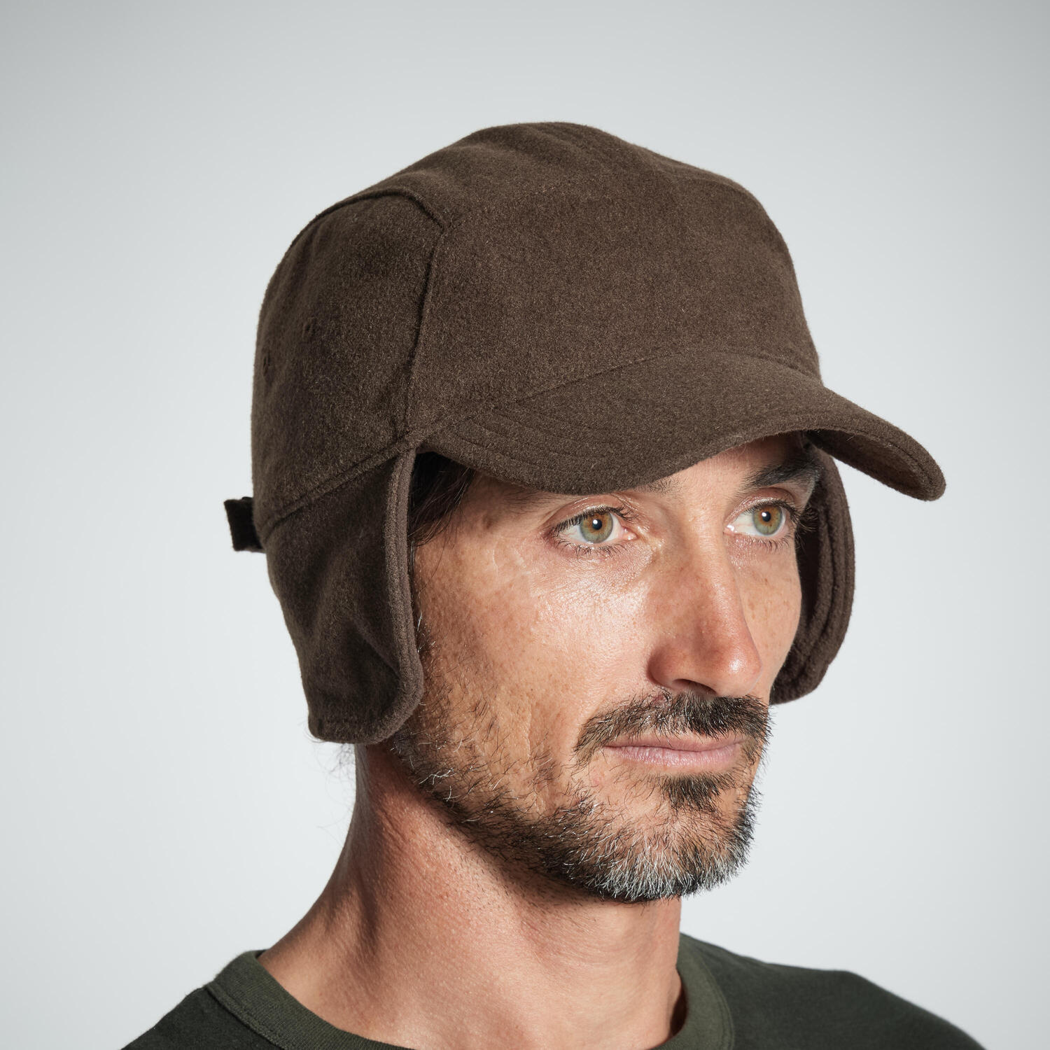 Фуражка 500 с ушами, теплая коричневая шерсть SOLOGNAC, кофе коричневый
Фуражка 500 с ушами, теплая коричневая шерсть SOLOGNAC, кофе коричневый