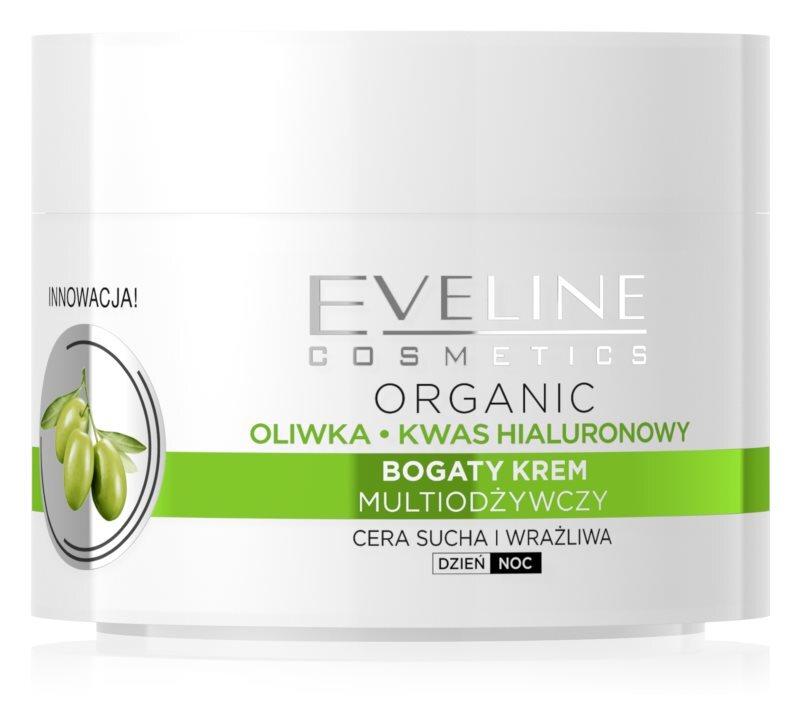 Увлажняющий дневной и ночной крем против морщин с экстрактом оливы Eveline Cosmetics Green Olive
Увлажняющий дневной и ночной крем против морщин с экстрактом оливы Eveline Cosmetics Green Olive