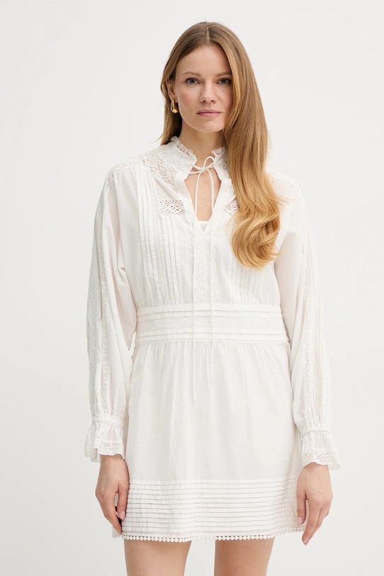 Хлопковое платье Twinset, бежевый
Хлопковое платье Twinset, бежевый