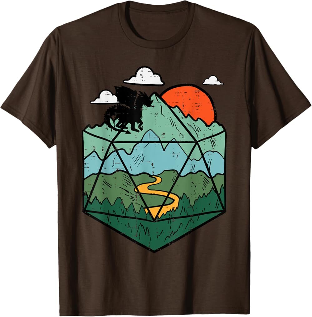 Мужская футболка RPG Mountain Gamer, коричневый
Мужская футболка RPG Mountain Gamer, коричневый