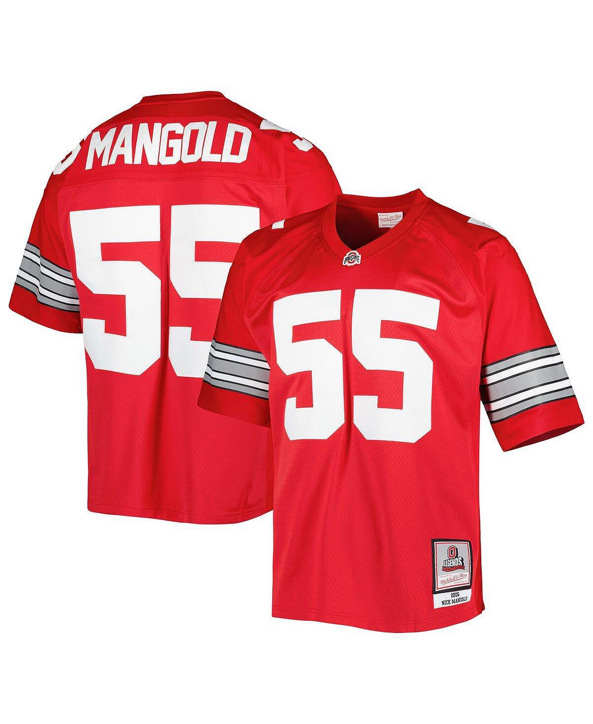 Мужские аутентичные джерси nick mangold scarlet ohio state buckeyes Mitchell & Ness
Мужские аутентичные джерси nick mangold scarlet ohio state buckeyes Mitchell & Ness
