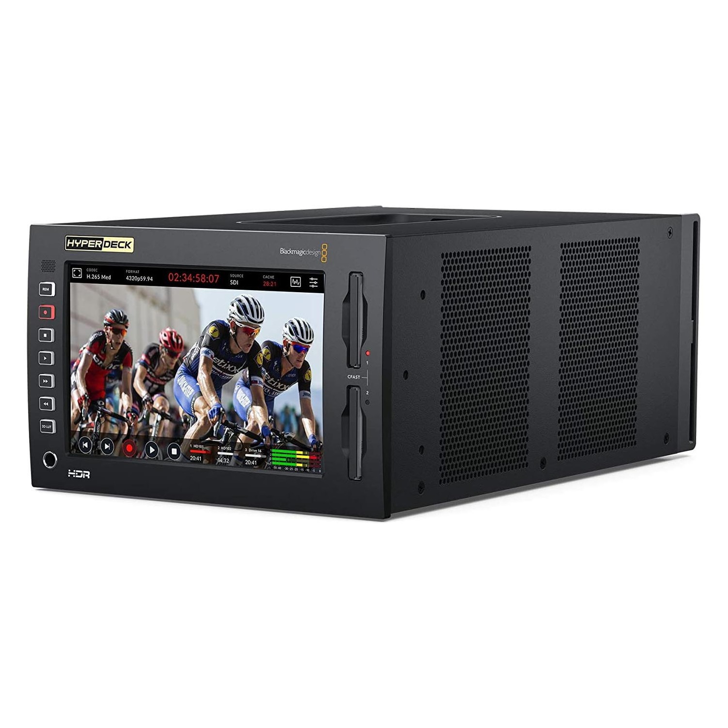 Рекордер Blackmagic Design HyperDeck Extreme 8K HDR, черный
Рекордер Blackmagic Design HyperDeck Extreme 8K HDR, черный