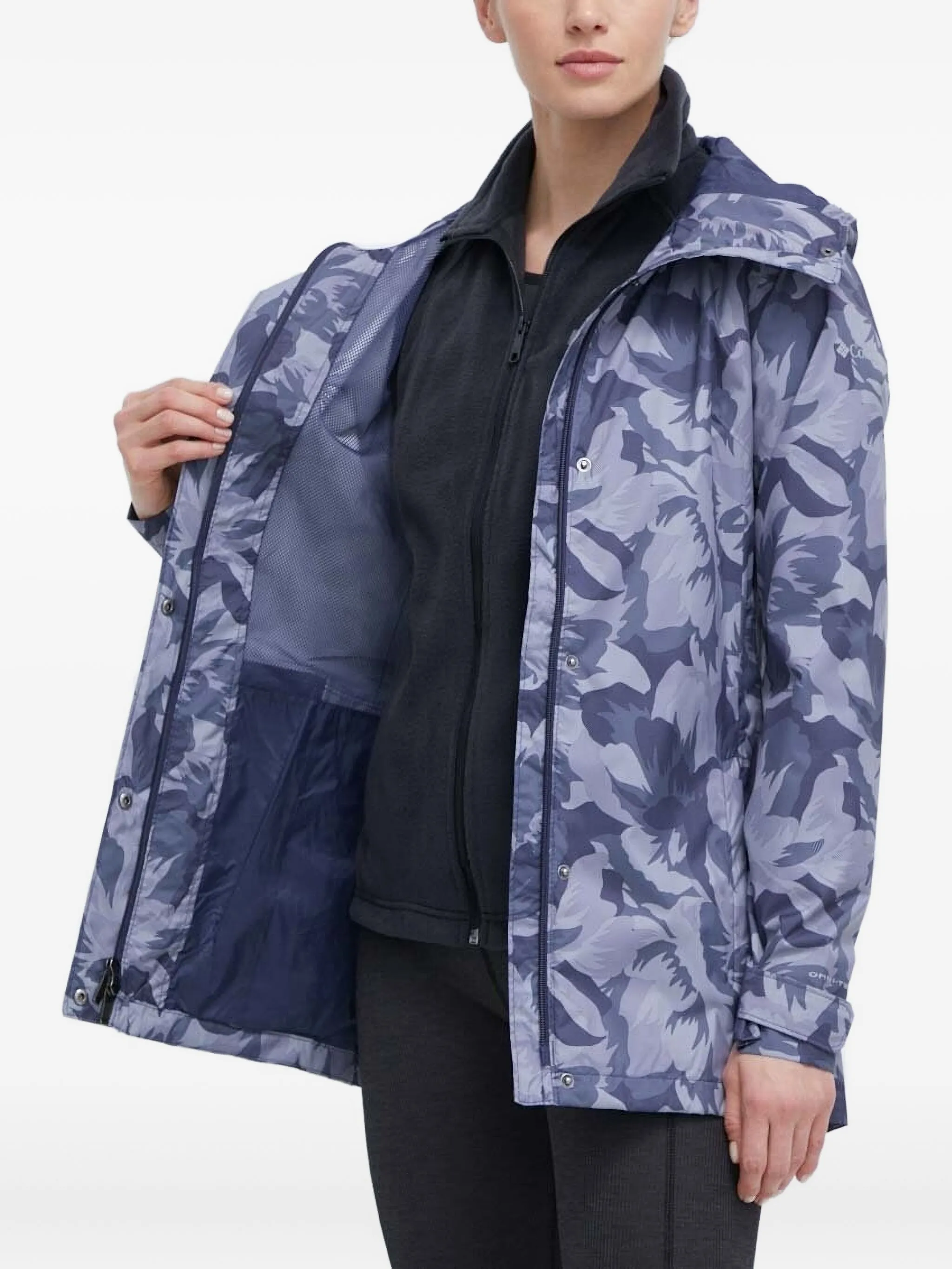 Плащ Splash A Little с цветочным принтом Columbia, фиолетовый
Плащ Splash A Little с цветочным принтом Columbia, фиолетовый