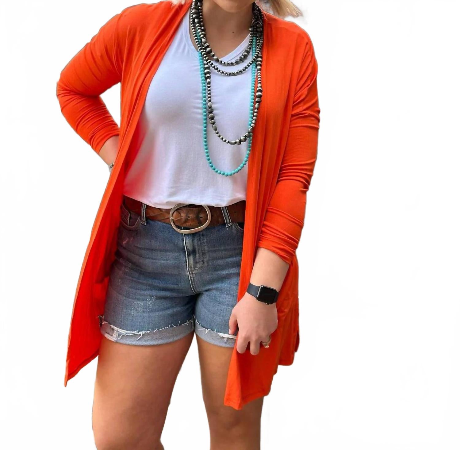 Кардиган оранжевый Texas True Threads
Кардиган оранжевый Texas True Threads