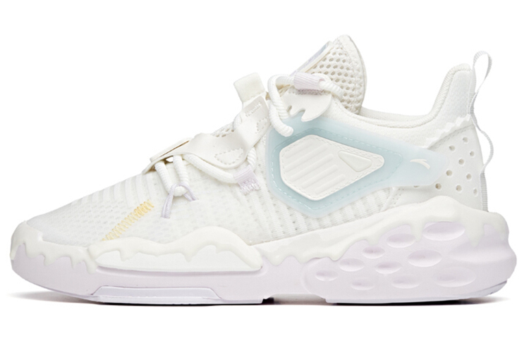ANTA Bastard Lifestyle Shoes Women's Low-top Ivory White/purple/phantom Blue
ANTA Bastard Lifestyle Shoes Women's Low-top Ivory White/purple/phantom Blue