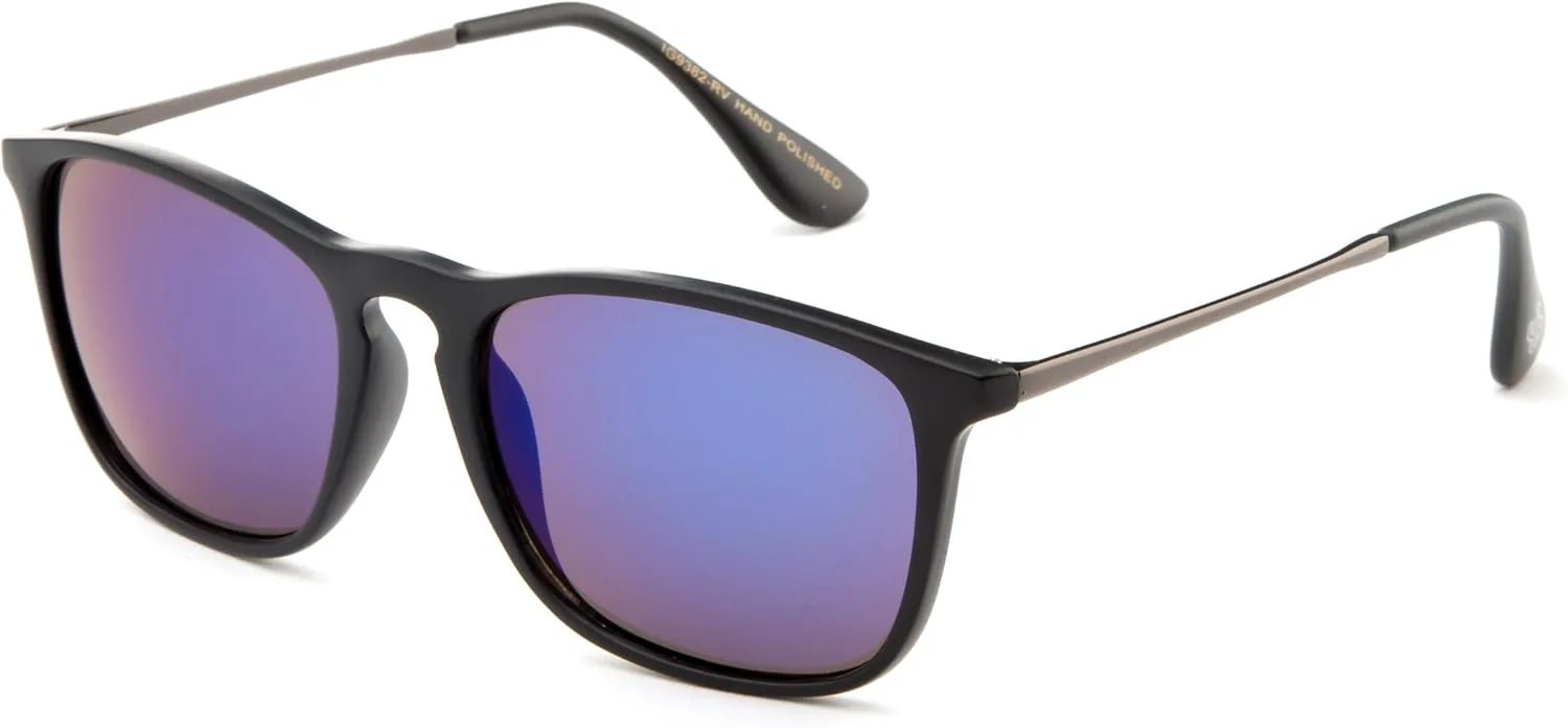 Newbee Fashion - Классические унисекс модные очки и солнцезащитные очки с прозрачными линзами и функцией вспышки Newbee Fashion Clear Lens, Matte Black/Blue
Newbee Fashion - Классические унисекс модные очки и солнцезащитные очки с прозрачными линзами и функцией вспышки Newbee Fashion Clear Lens, Matte Black/Blue